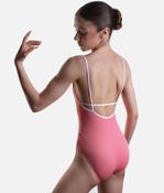 Camisole Ballet Leotard, Open Back High-Cut Dance Leotard - HEATHER MAY image
