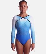 Radiance Girls’ Long Sleeve Gymnastics Leotard - Z828RAD image