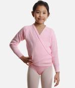 Girls Long Sleeve Ballet Wrap - Regulation Cardigan in Multiple Colours image