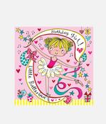 Ballerina Birthday Card, Jigsaw Card