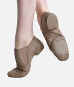 JZE40 - Flex-Fit Split Sole Jazz Boot, Leather Dance Shoes with Low Profile