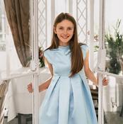 confirmation dresses light blue Light Blue Mermaid Lace Spaghetti Straps Prom Dresses With Appliques C   cherishgirls