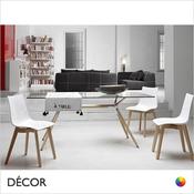 Natural Zebra Antishock Chair, Bleached Beech, Natural Beech &amp; Wenge Stained Beech - Décor for &amp; Business