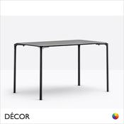 A1 Pedrali - Jump Stackable Rectangular Table with a Powder-Coated Frame and a Compact Laminate Top - 1200 x 800 - In Designer Neutral Tones - Décor for Business