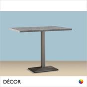 1A1 Pedrali - Quadra Rectangular Table Base - Add Rectangular ABS Laminate Tops in a Range of Sizes &amp; Finishes - Décor for Business