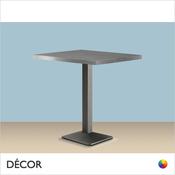 1A1 Pedrali - Quadra Square Table Base - With Square 30mm Thick Laminate Tops in a Range of Sizes &amp; Finishes - Décor for Business