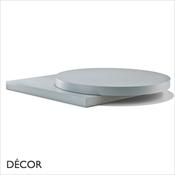 A2 A Pedrali - Grey Laminate Table Top, 30mm Thick - Square, Round &amp; Rectangular - Décor for Business