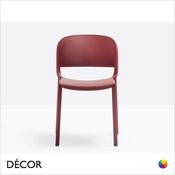 1 A Pedrali - Dome Stackable Dining Chair, Polypropylene - In Designer Colours &amp; Neutral Tones - Décor for Home &amp; Business image