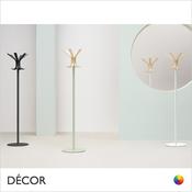 1A Pedrali - Ray Coat Stand with Hooks in Natural or Black Stained Ash - In Designer Colours - Décor for Home &amp; Business image