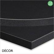 Black Laminate Table Top, 25mm Thick - Square, Round &amp; Rectangular - Décor for Business