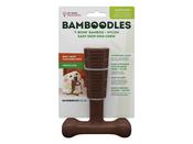 Bamboodles T-Bone Bamboo Dog Chew - 3 sizes &amp; 2 Flavours - Medium / Chicken image