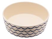 Beco Waves Bamboo Dog Bowl - Small image
