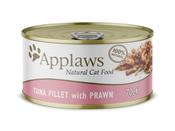 Applaws Tuna Fillet With Prawn In Broth - 70g image