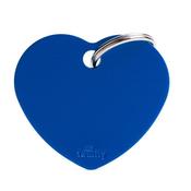 Heart Tag, Medium, Blue image