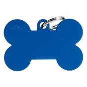 Bone Tag, Small, Blue image