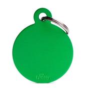 Round Tag, Medium, Green image