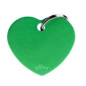 Heart Tag, Medium, Green