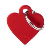 Heart Tag, Small, Red