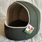 Chanelle Pet Teal Hooded Cat Bed