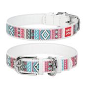 WauDog Ethnic Leather Dog Collar - Medium image