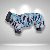 Doug's World Blue Camo Fleece Onesie - Small image