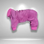 Doug's World Fuschia Pink Fleece Onesie - Medium
