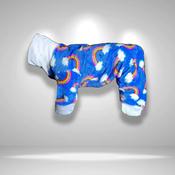 Doug's World Rainbow Fleece Onesie - Small image