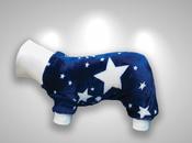 Doug's World "Blue Stars" Fleece Onesie - 2XL image