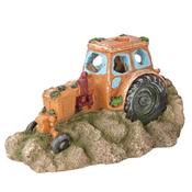 Betta Yellow Tractor Aquarium Ornament image