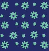 Vetbed Blue Daisy - 5M