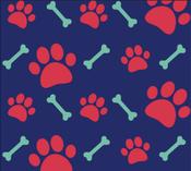 Vetbed Paw &amp; Bone - 1M