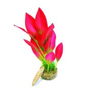 Betta Choice 8" Red Flame Silk Plant