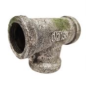 Betta Cast Iron Pipe Hide Fish Tank Ornament image
