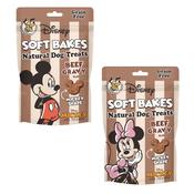 Park Life Disney | Soft Bakes | Mickey and Minnie Beef Gravy Dog Treats 100g image