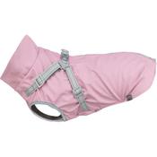 Trixie Coat with Harness Pontis Rain - Pink - XXS- M - 24cm (XXS)
