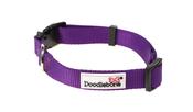 Doodlebone Adjustable Dog Collar | Violet - 6-11 image