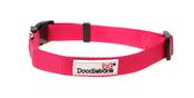 Doodlebone Adjustable Dog Collar | Fuchsia - 1-2 image