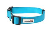 Doodlebone Adjustable Dog Collar | Aqua - 3-6 image