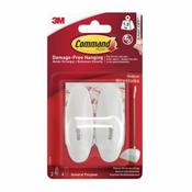 Medium Wire Hooks White 2pk  17068 image