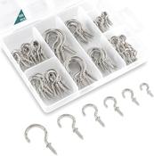 60mmx10mm ZP Steel Screw Hooks