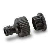 3/4" - 1/2" Tap Adaptor Grey Plastic