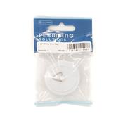 1 1/2" White Sink Plug PA68P