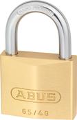 ABUS 65/40 BRASS PADLOCK