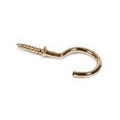 19mm Brass Round Cup Hook