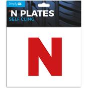 Self Adhesive N Plates pk2