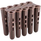 Brown Rawl Plug Box 100 (67602)
