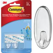 Small Hooks Clear 2pk  17092CLR