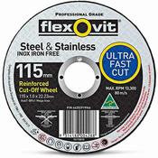 115x1.0mm Stainless Steel Cutting Disc 10Pk image
