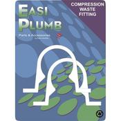Easi Plumb 2 pce Pipe Clips (40mm)