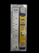 PowerMaster 5-Way Extension Lead with USB Ports and Surge Protection image
